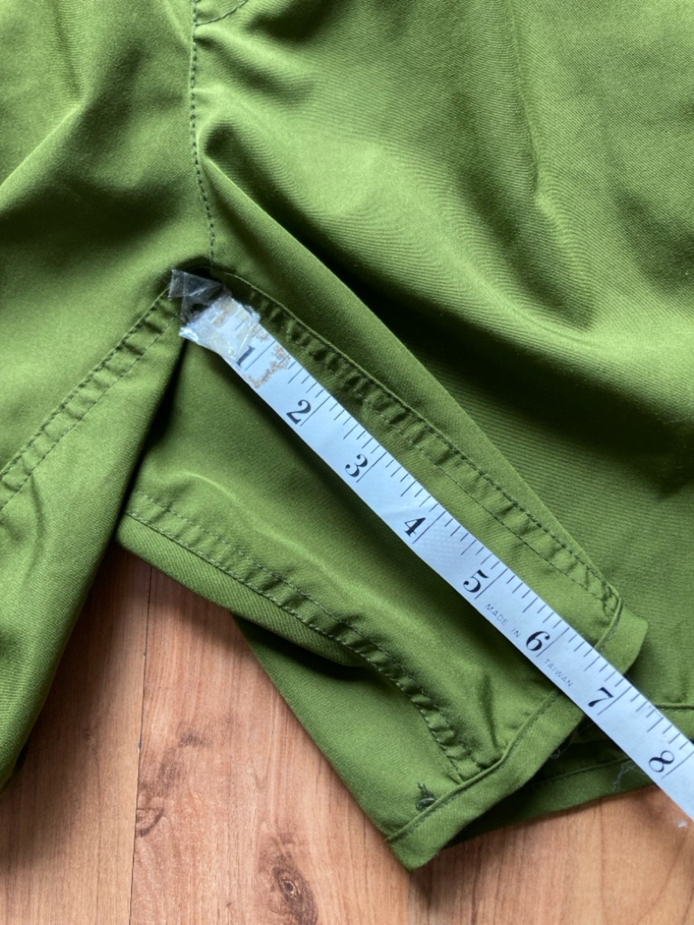 Zero Foxtrot Mens 2XL Poly Stretch Training Shorts Green Skull Spade Logo - Picture 7 of 10